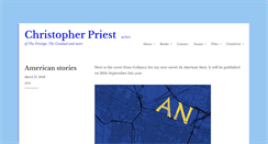Desktop Screenshot of christopher-priest.co.uk