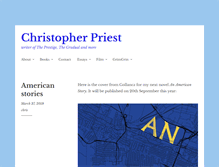 Tablet Screenshot of christopher-priest.co.uk